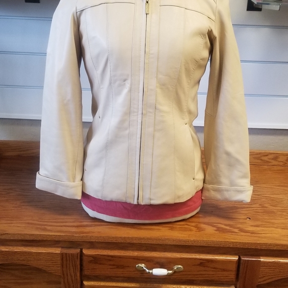 Company Ellen tracy leather jacket - Picture 4 of 8